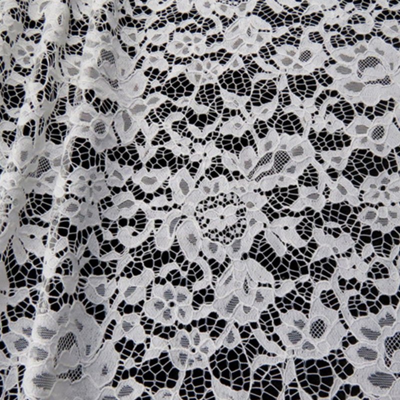 Tablecloth Nylon Warp Knit Lace Fabric Wholesale Supplier 6